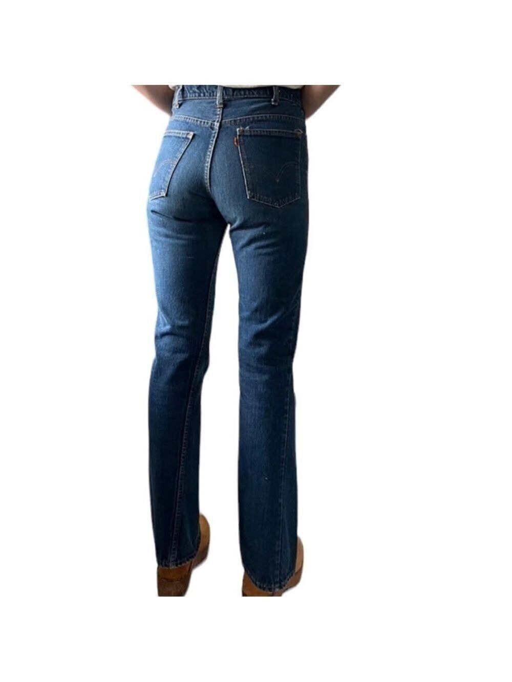 Levi’s 505 Vintage 90’s Hi-Rise Orange Tab jeans 32